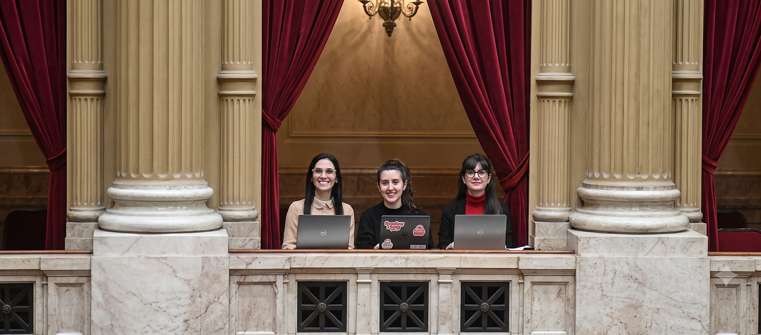 Periodistas de Hecha La Ley en el Congreso